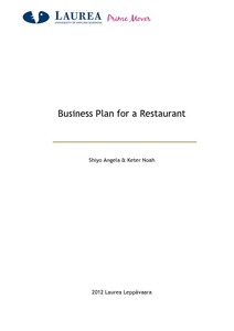 thesis about restaurant pdf